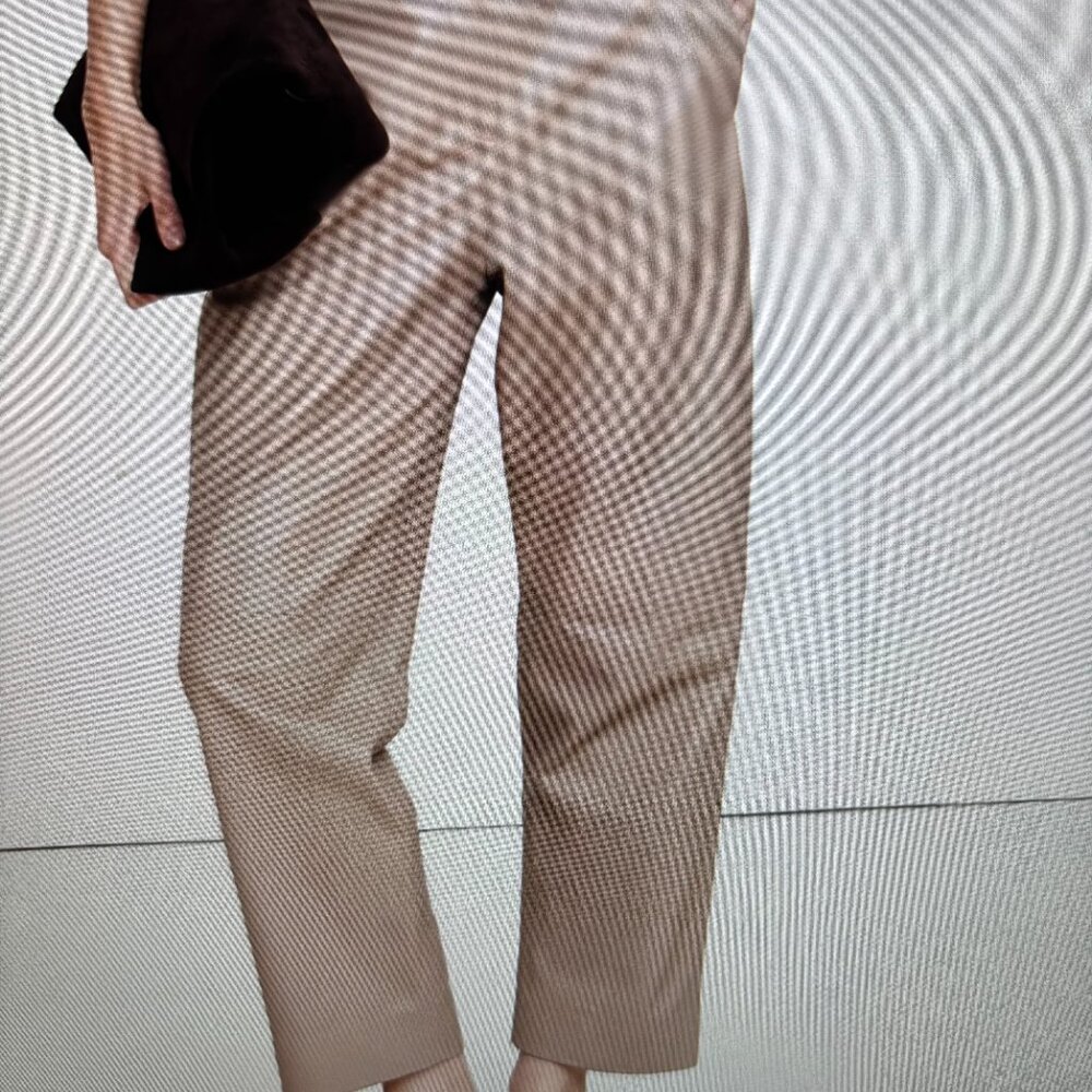 Banana Republic High-Rise Barrel Leather Ankle Pant
